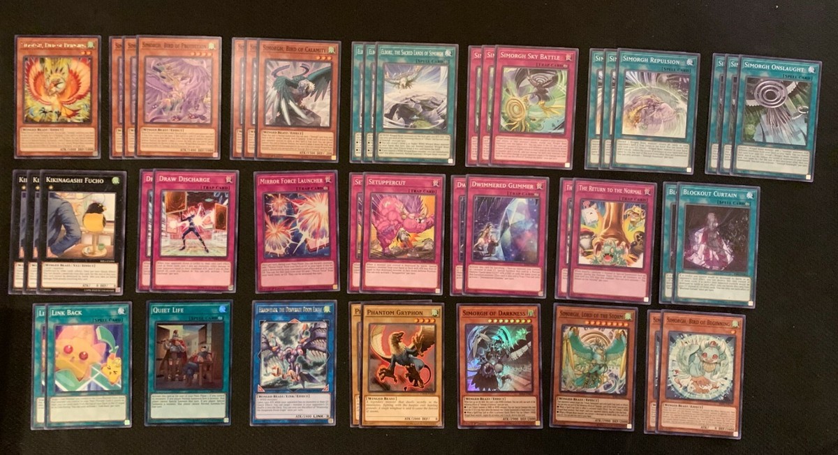 yugioh simorgh deck Complete Custom for Yu-Gi-Oh! trading and collectible card game (TCG/CCG) Yu-Gi-Oh Simorgh Deck] Simorgh, Bird