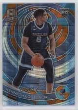 2022 Panini Spectra Rookies Asia Blue & Orange Prizm 44/49 Kenneth Lofton Jr r7o