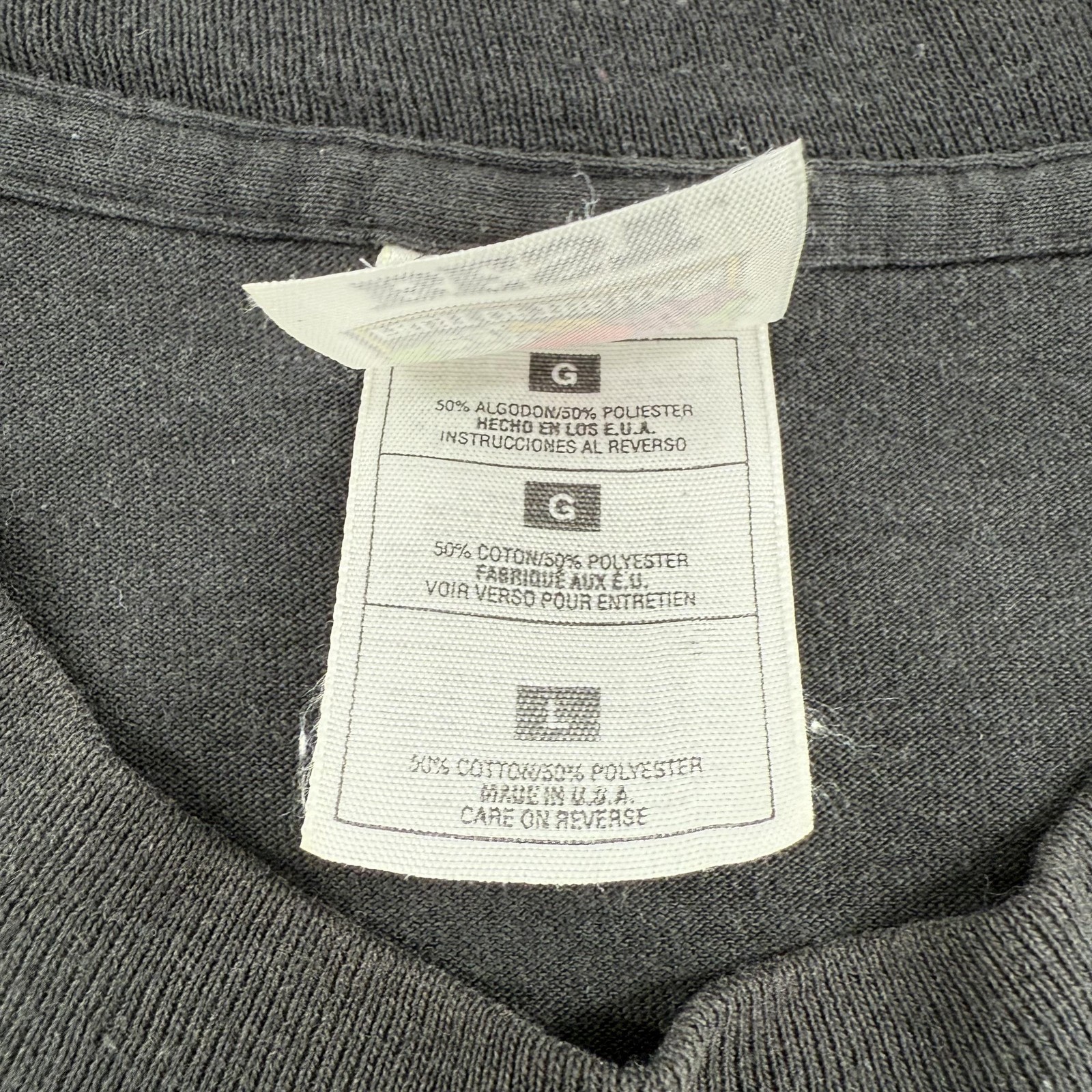 Vintage DARE Shirt Mens Large Black Made USA To Resist Drugs And Violence 90s