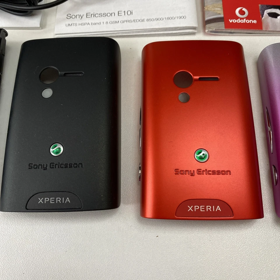 Sony Ericsson Xperia X10 Mini E10i Black Red Pink Unused Just Tested Boxed - Image 3 of 4