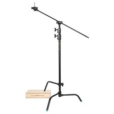 Flashpoint 40" Quick Sliding Leg C-Stand Kit with 2.5" Grip Head  40" Grip Arm