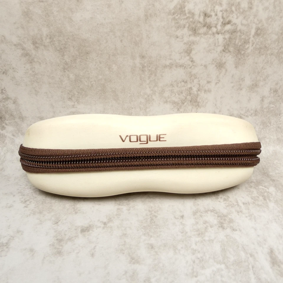 Gafas de sol Vogue crema con cremallera semi-duro SOLO ESTUCHE Foto 3 de 4