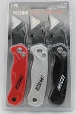 3 Piece Folding Utility Knife Set
