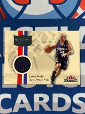 2001-02 Fleer Platinum National Patch Time Jason Kidd