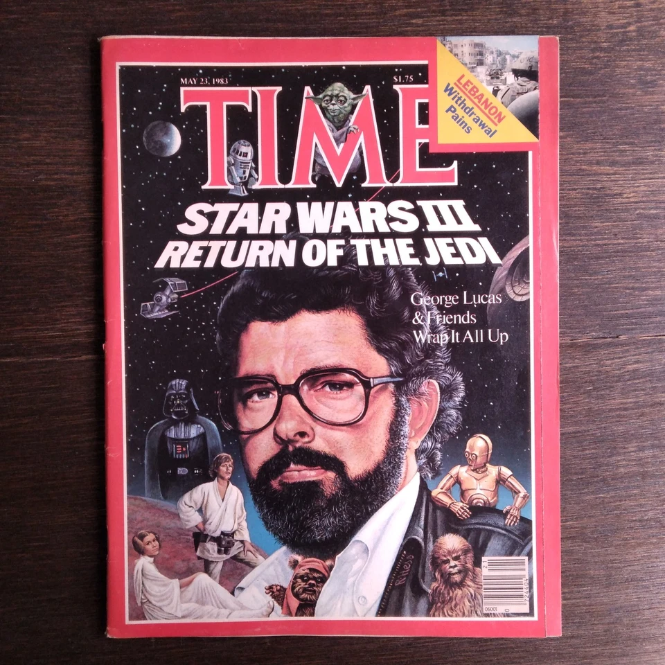 Time Magazine May 23 1983 Star Wars Return Of The Jedi George Lucas Cover Art - Image 2 of 4