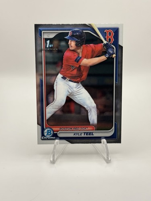 #ad 2024 Bowman Chrome Prospects Kyle Teel #BCP 48 RC $0.99