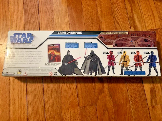 Star Wars The Legacy Collection 2008 Crimson Empire 6 pk PX Previews Exclusive - Image 2 of 2