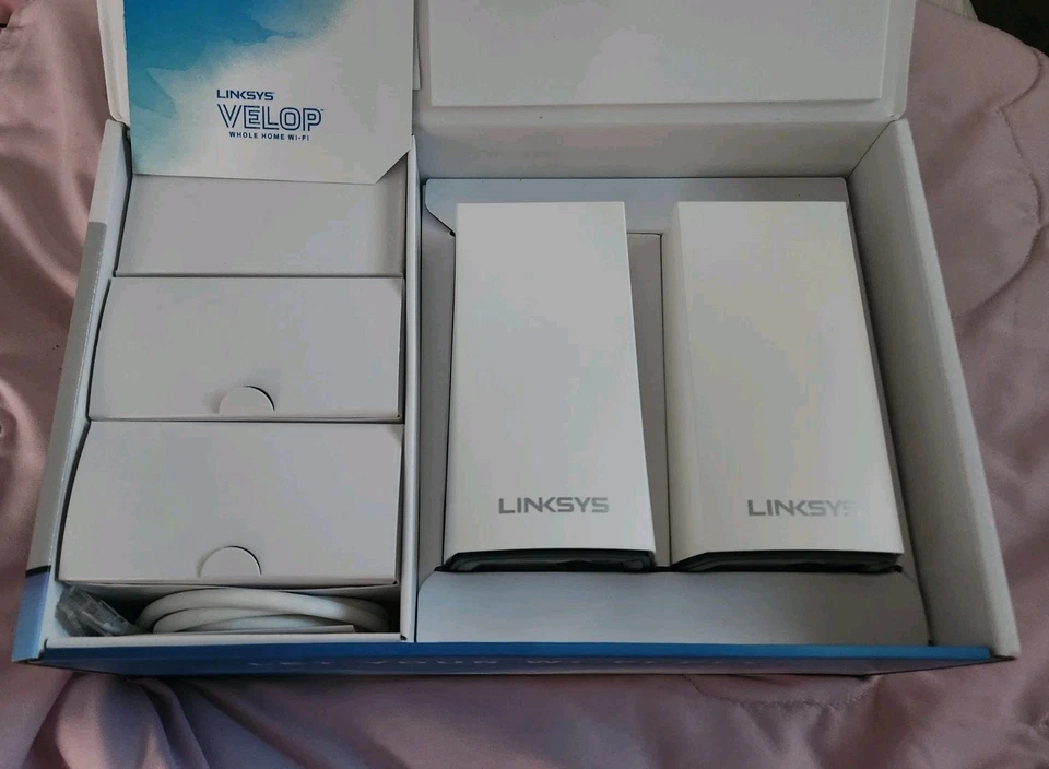 Linksys WHW0102 Velop AC2600 Dual-Band Whole Home Wi-Fi Intelligent Mesh System - Image 4 of 4