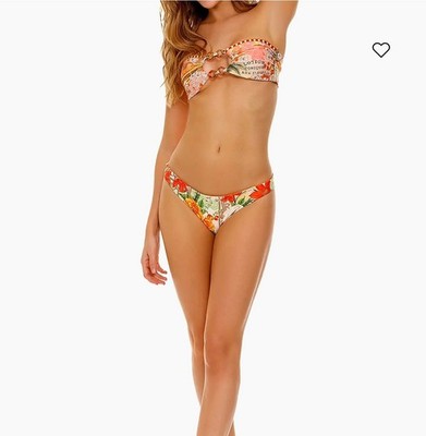 New Agua Bendita Ilu Ete Reversible Bikini Bottom Size XL $120