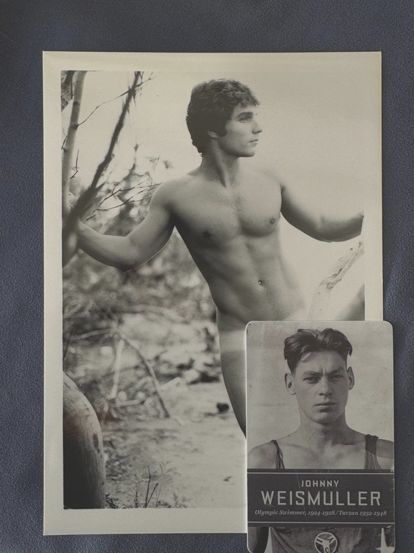 Original COLT Studio Photo– Jim French – 5x7 Male Figure GEORGE PAYNE