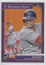 2021 Panini Donruss Diamond Kings Holo Orange Juan Soto #20 0f4i