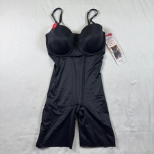 SPANX Suit Your Fancy Strapless Cupped Mid-Thigh Bodysuit Women  s Large New