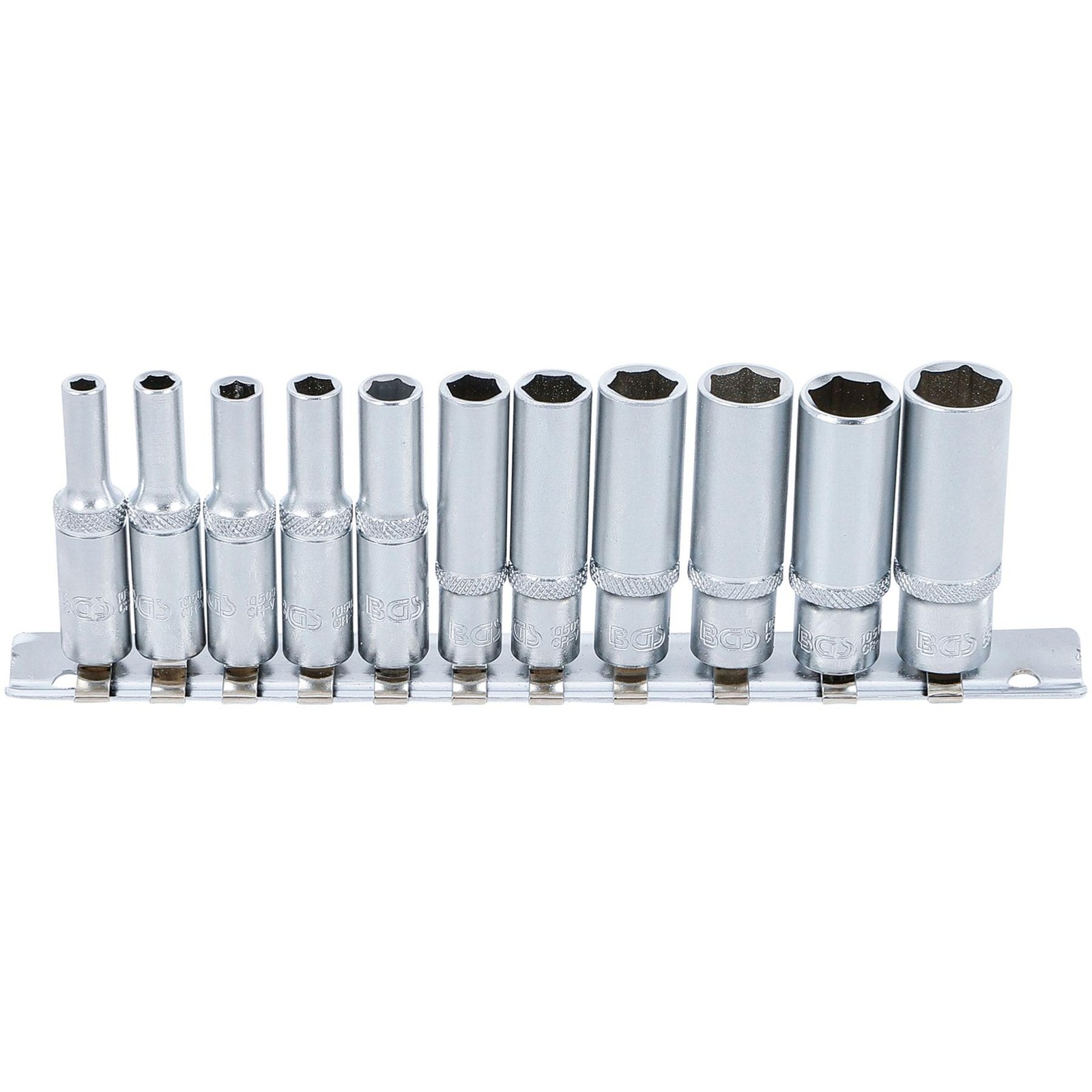 Douilles 6 pans BGS de 4 à 13 mm en acier robuste pour atelier exigeant