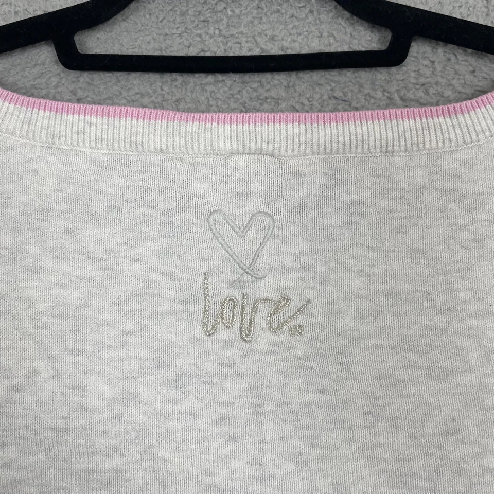 Suéter Victoria's Secret Mujer Grande Love Pullover Ligero Salón Informal Foto 4 de 4