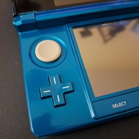 Aqua Blue 3DS with USB-C Capture Card & Controller Mod
