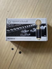 Rockville RCM02 Cardioid Condenser Microphone Large Diaphragm XLR Studio