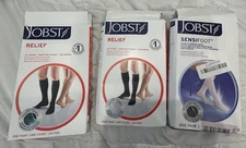 Lot of 3 - Used JOBST Compression Stockings (Details in Description) Size Medium