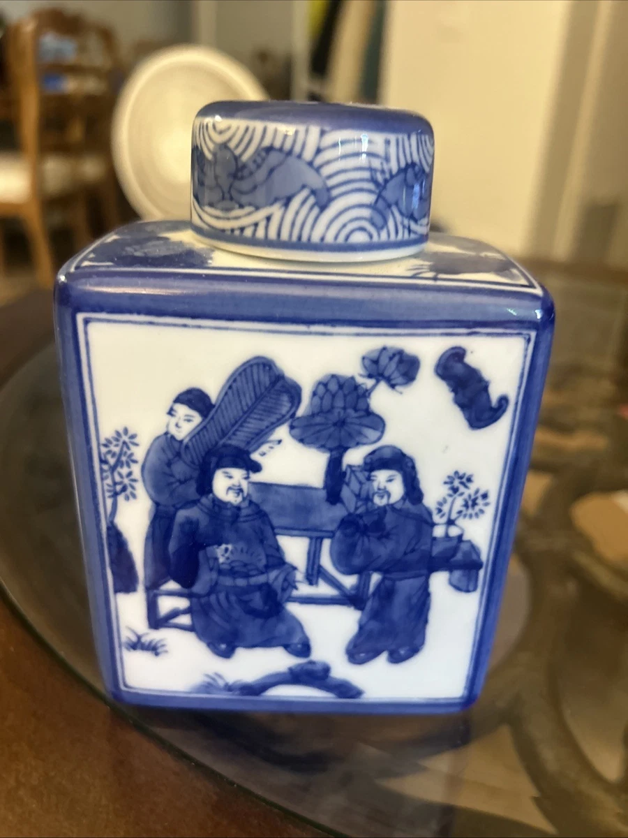 陶瓷中国古董茶叶罐| eBay