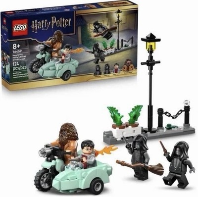 LEGO Harry Potter Hagrid & Harry's Privet Drive Escape 76459 Set 124 Pieces