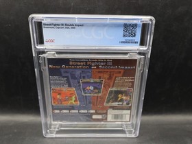Street Fighter III: Double Impact Sega Dreamcast CGC 9.6 A++ FACTORY SEALED WATA