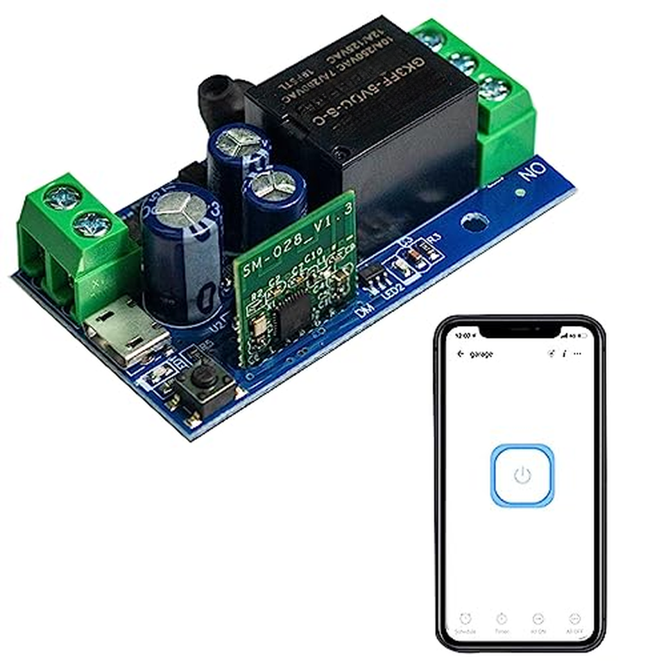 WiFi Controlled Relay Module for Home Devices USB 5V or DC 7-48V ...