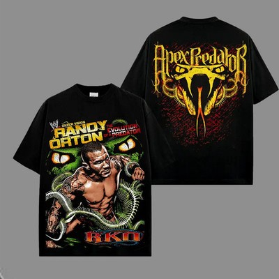 RKO Randy Orton The Legend Killer v3 Heavy Cotton T-Shirt