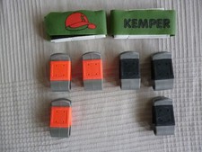 1 Paar Ski-Klettbänder Kemper 3 Paar Ski Clips Verbinder Skihalter