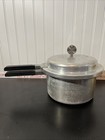 Vintage Mirro Matic Aluminum Pressure Cooker 394M 4 Qt. Made in USA