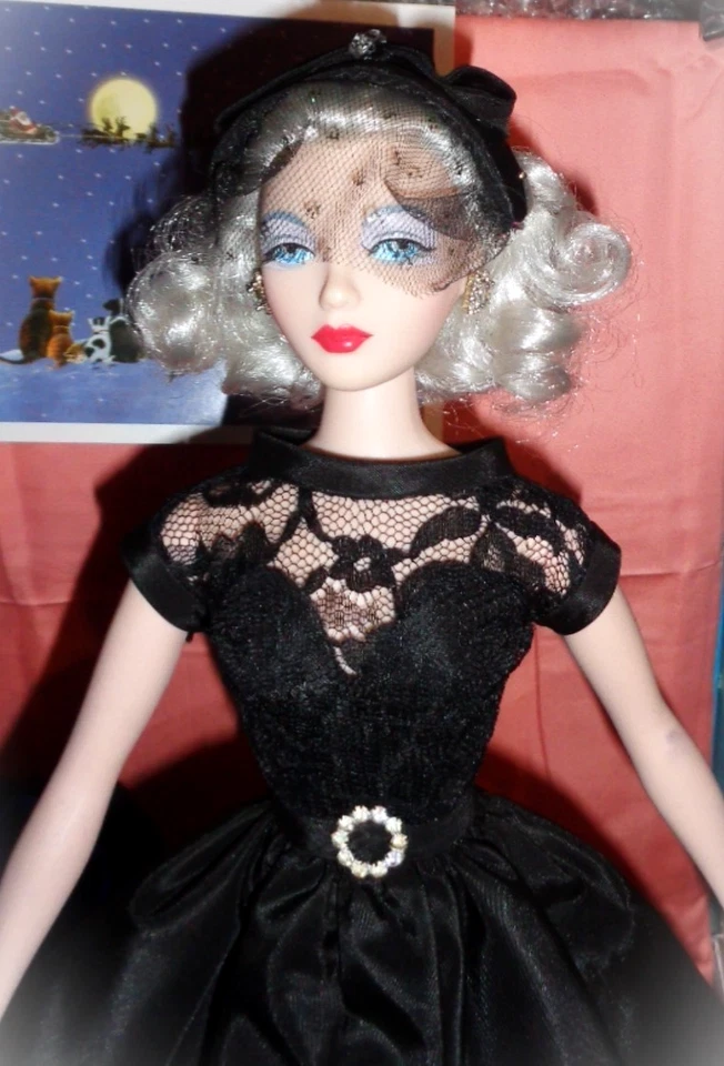 VINCE NOWELL SEXY,ELEGANT BLACK TULLE COCKTAIL/EVENING ENSEMBLE-EXCELLENT,MINT! - Image 2 of 4