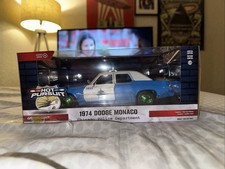 Greenlight Hot Pursuit 1974 Dodge Monaco Chicago Police Dept 1:24 Diecast CHASE