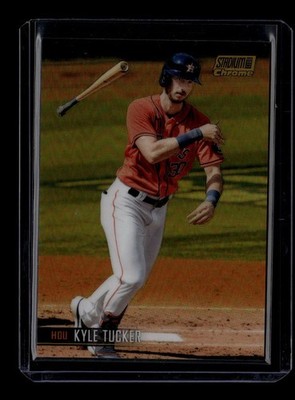 2021 Stadium Club Chrome Gold Refractor 152 Kyle Tucker 30/50