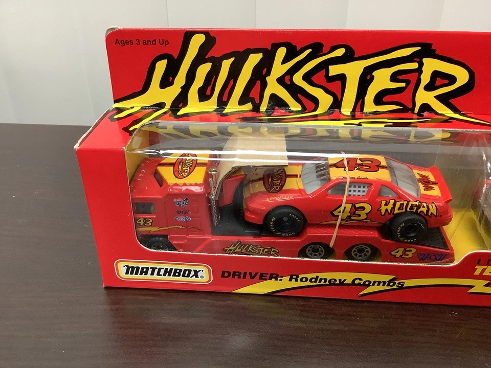 Nuevo convoy vintage Matchbox Hulkster Racing Team - WCW #43 Rodney Combs LE NUEVO EN PAQUETE Foto 2 de 4