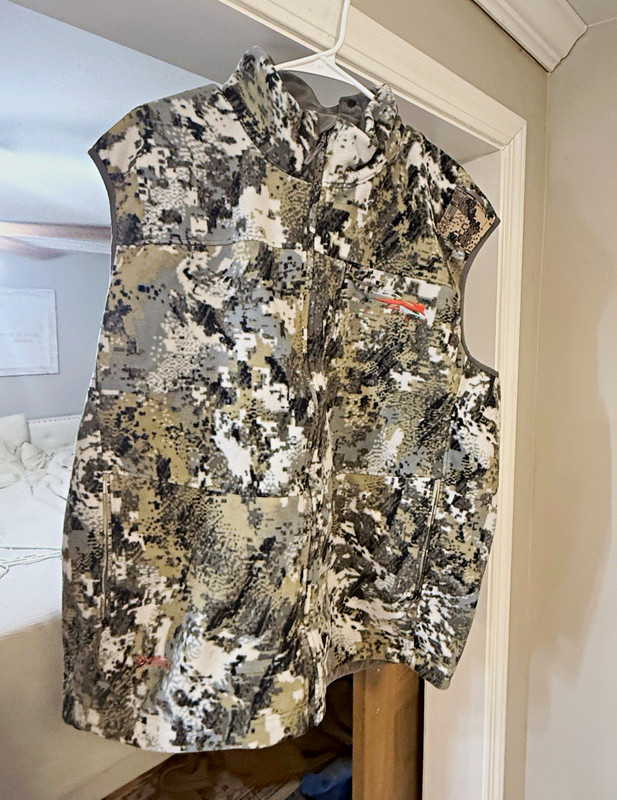 Sitka stratus vest 2xl new