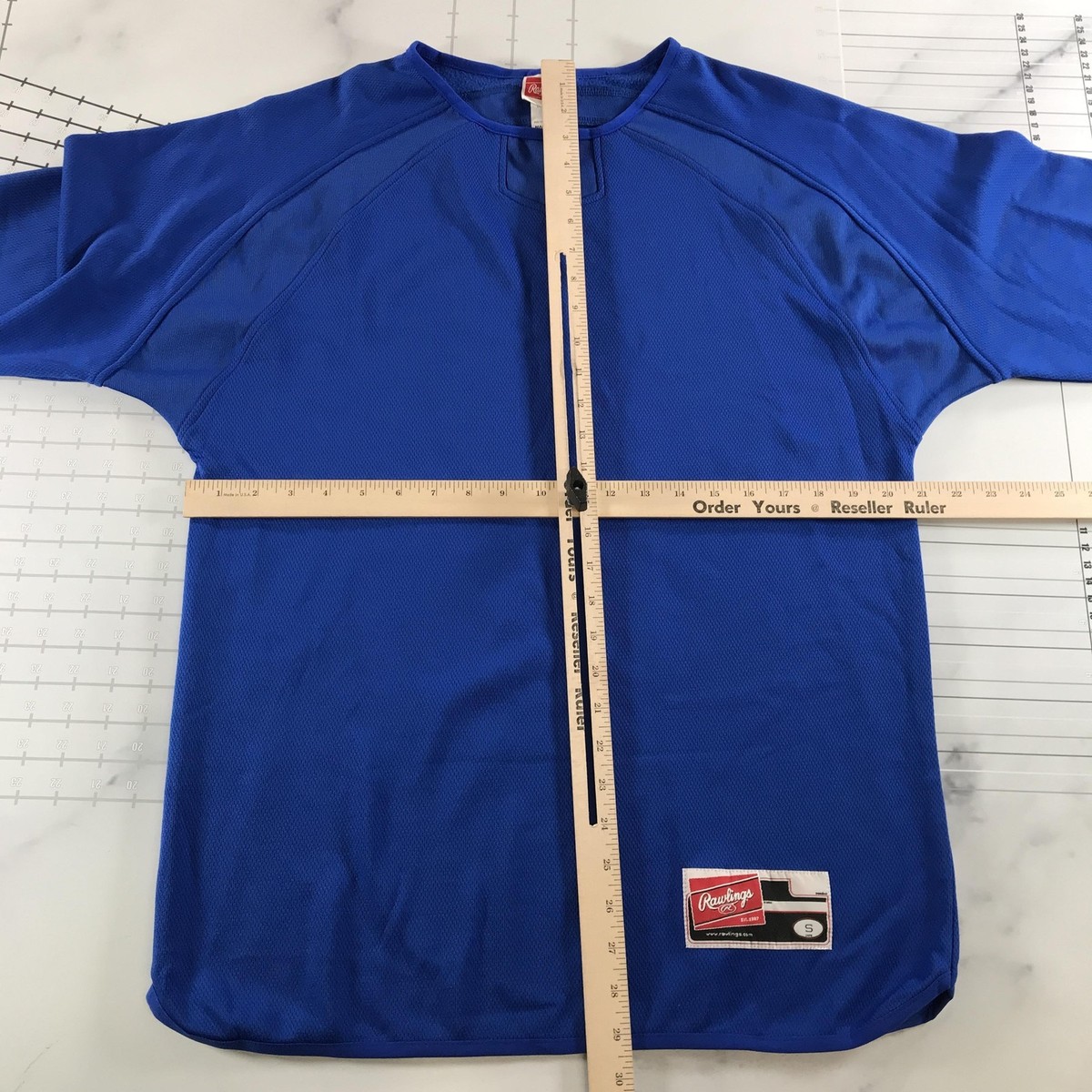 Homme Maillot James 24 Tenues Domicile Bleu Royal Manches Longues 2019
