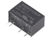 R05P215S/P Wandler: Dc/Dc 2W Ueing: 4,5-5,5V Uausg: 15VDC Iausg: 133Ma SIP7 Reco
