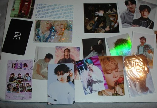 Korea K-pop Seventeen BTS  Photocard  Photo-cards Pins Stickers LOT image 2