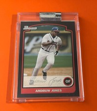 2003 Bowman Andruw Jones Uncirculated Silver Parallel #/250 -Legend Curacao Kid