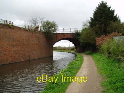Photo 6x4 Railway Bridge across Staffs.& Worcs. Canal Stourport-on-Severn c2005