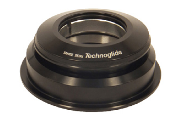 Tange Seiki Technoglide TGZS225 Semi-Integrated 1 1/8"" - 1 1/2"" Black Headset.