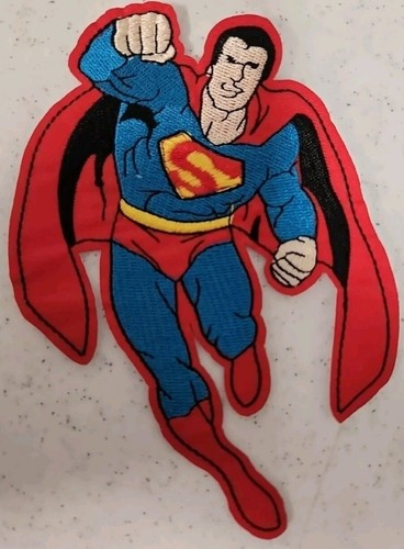 1 - Parche Superman Nuevo 6" x 4