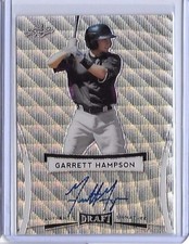 2017 Leaf Metal Draft GARRETT HAMPSON Wave Prismatic Auto RC ROCKIES SS