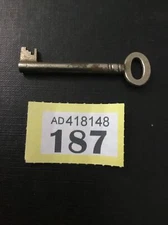 Vintage Rusty  Metal  Colour  Hollow Barrel Key 63mm Key List 187