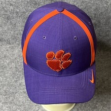 Nike Classic99 Dri-Fit Sideline Swoosh Clemson Tigers  Men’s Purple Hat Cap