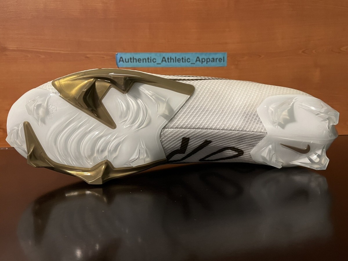 Nike Vapor Edge 360 Speed Football Cleats Shoes Mens Size 16 White Gold Nike Vapor Edge Pro 360 White Gold for Sale | Authenticity  main image 2