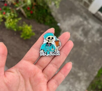New Enamel Pin Resident Doctor Unisex Professional  Medical Gown accessory Grift