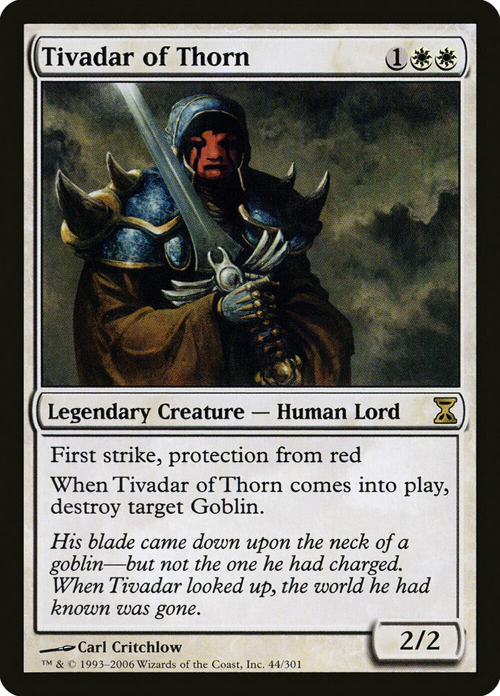 MTG Tivadar of Thorn – Time Spiral # 44 | eBay