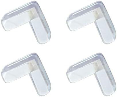 4Pcs Transparent Table Corner Protector Angle Pad Child Corner Guard Baby Tab...