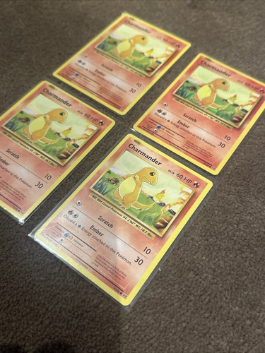 4 X Charmander - 9/108 - Evolutions - Mint/NM - Pokemon Card TGC - Picture 2 of 12