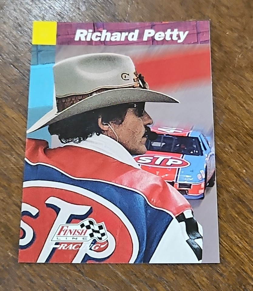 1993 Pro Set Finish Line Richard Petty #85 HOF
