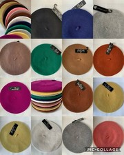 Franch 100% Wool Beret Thick Heavier Fabric Woolmark Ladies  Quality Womens Hat
